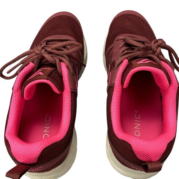 Vionic Womens Brisk Miles Lace-Up Active Sneaker US 9 Pink - Picture 9 of 16